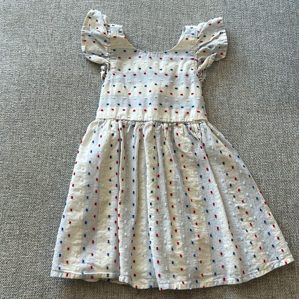 Cat and Jack red, white, and blue dress. Size 3T